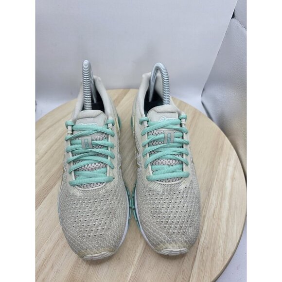 Asics Gel Quantum 360 Knit Birch Ice Green T778N Size 6 Women's - Picture 4 of 7